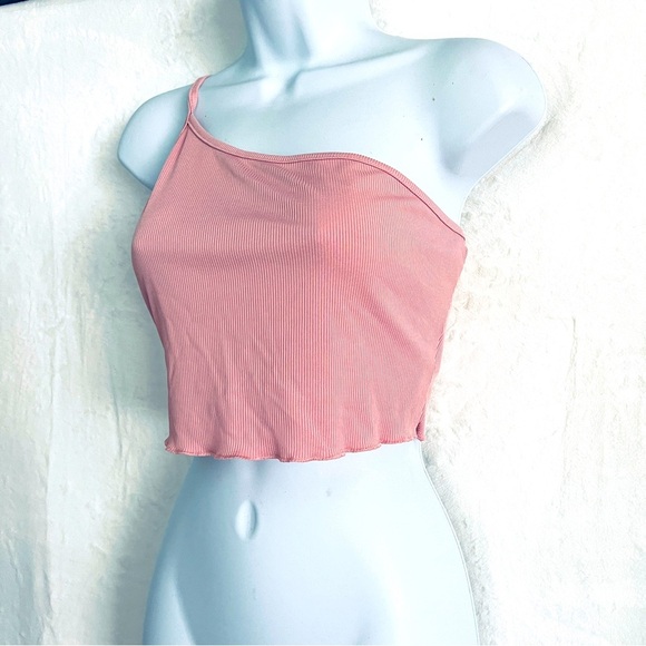 One Shoulder Strap Crop Top - Picture 5 of 6